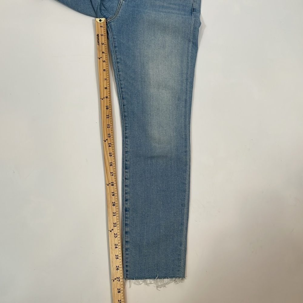 7 For All Mankind Jeans Size 29 Straight Leg Light Wash EUC - Picture 10 of 10